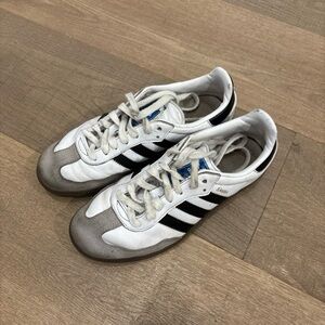 Adidas Women’s White and Black Samba